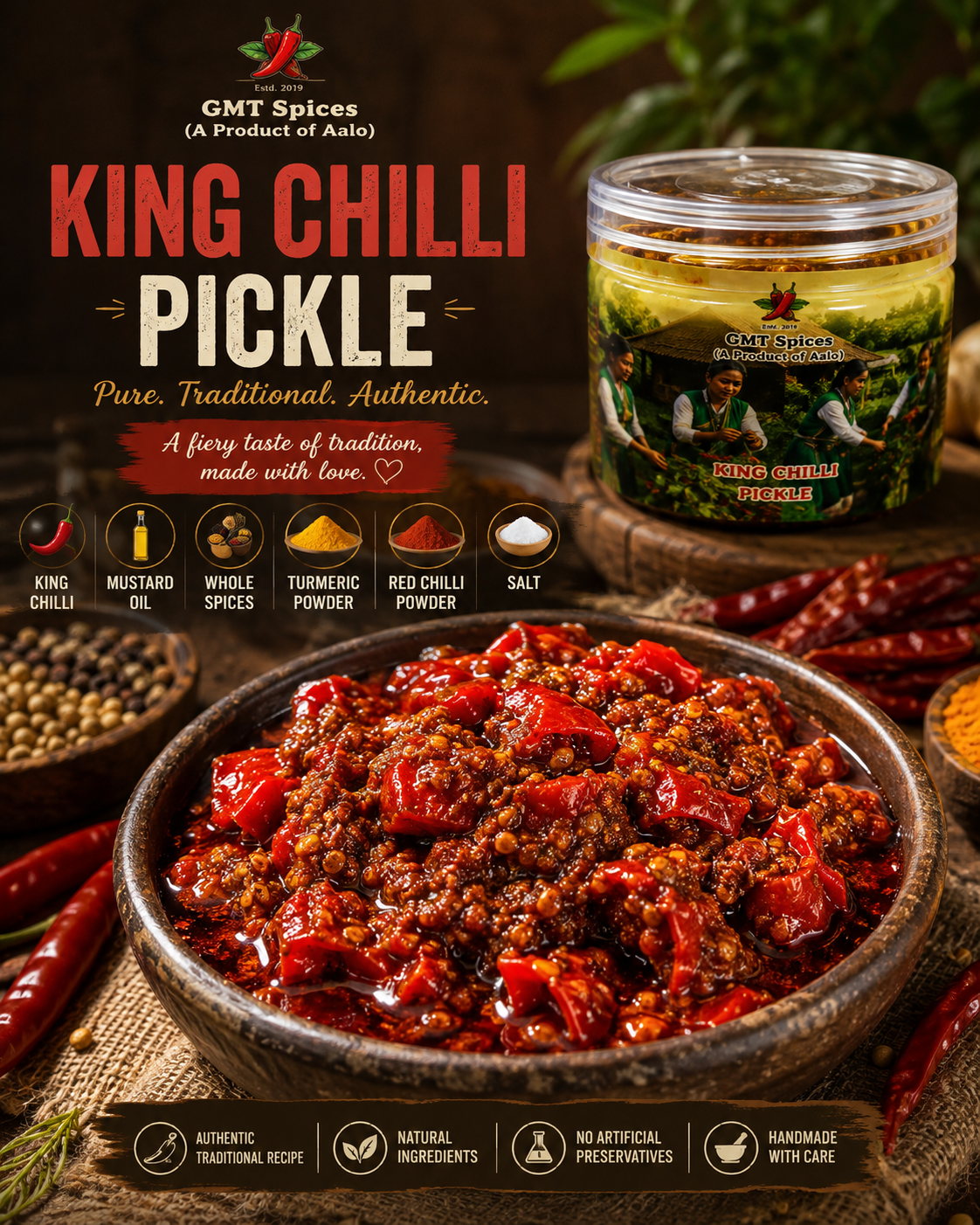 King chilli pickle