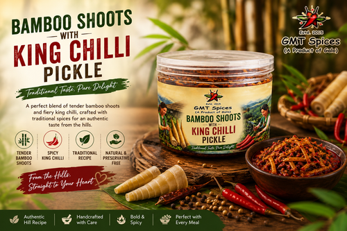 Fiery Arunachal Chilli Jar